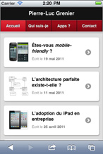 Blogue mobile